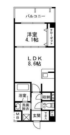 1LDK
