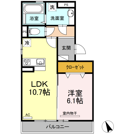 1LDK