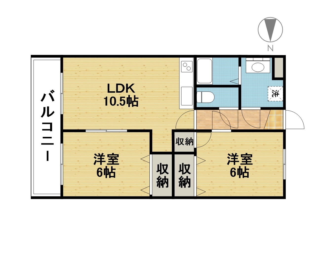 2LDK