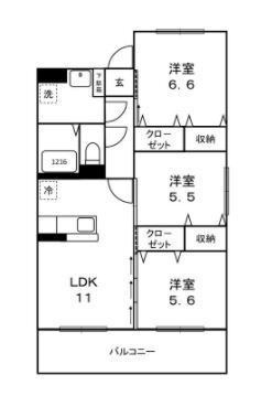 3LDK