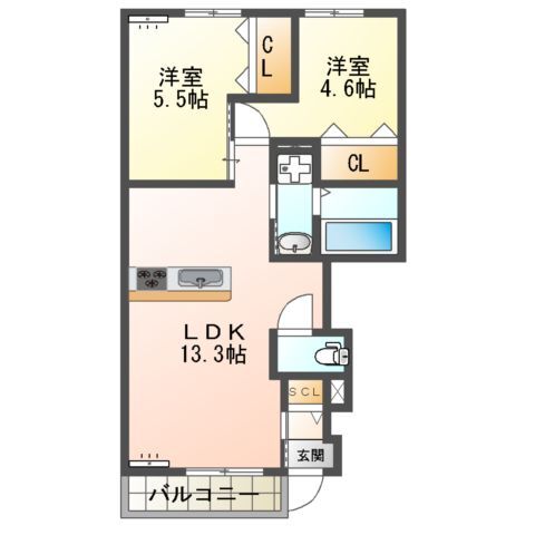 2LDK