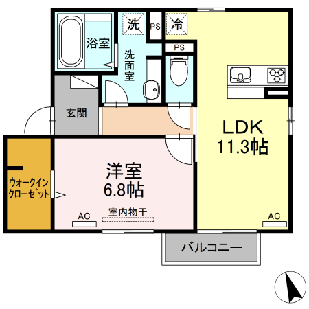 1LDK
