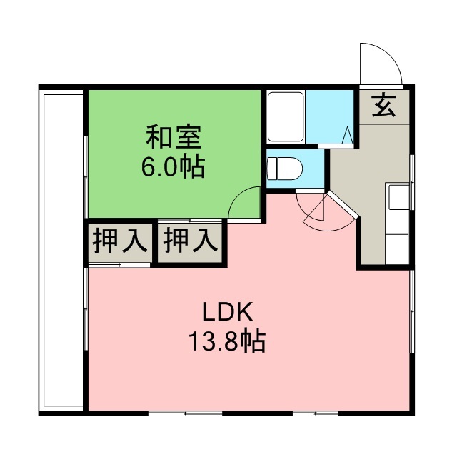 1LDK