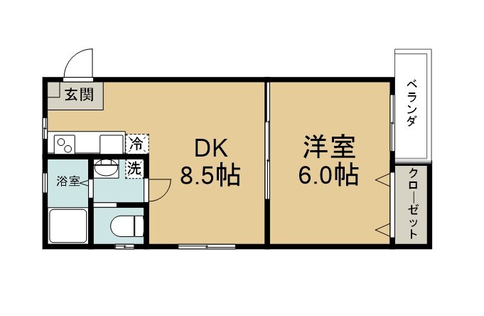 1LDK
