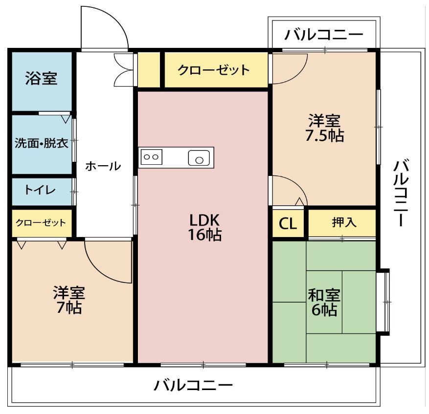 3LDK