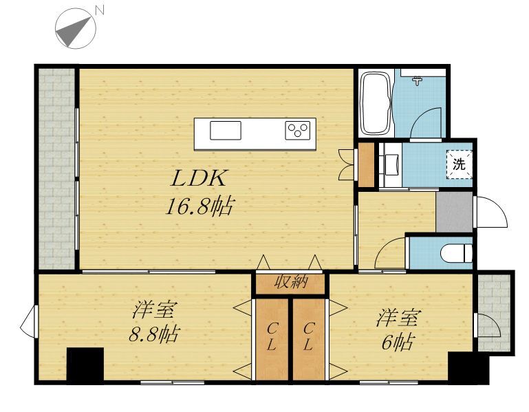 2LDK