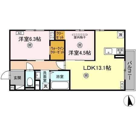 2LDK