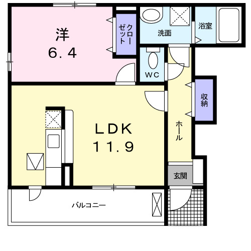 1LDK