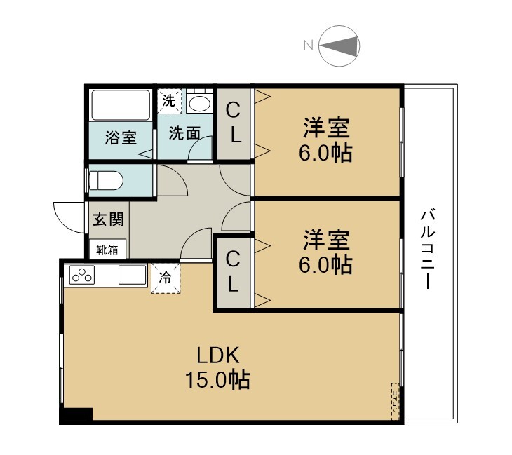 2LDK