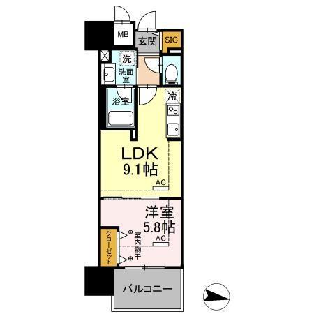 1LDK