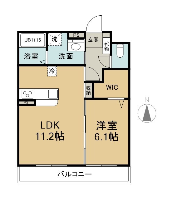 1LDK