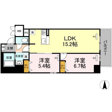 2LDK