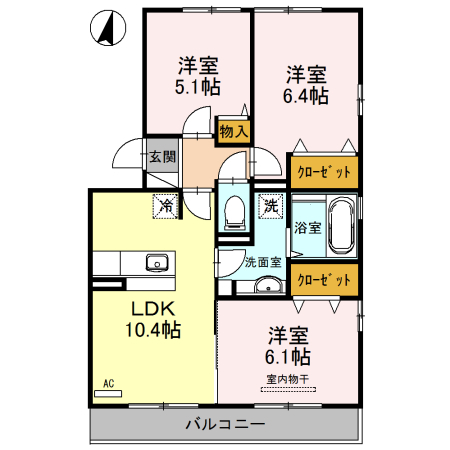 3LDK
