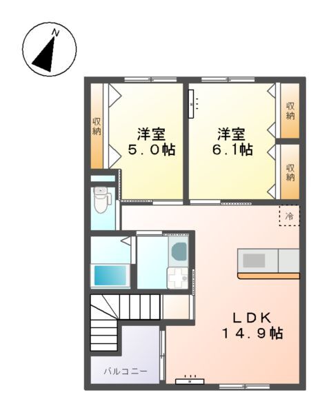 2LDK