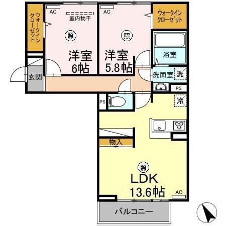 2LDK