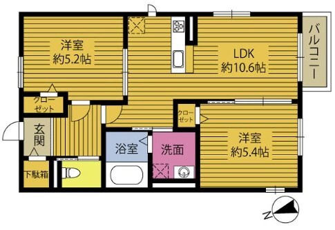2LDK