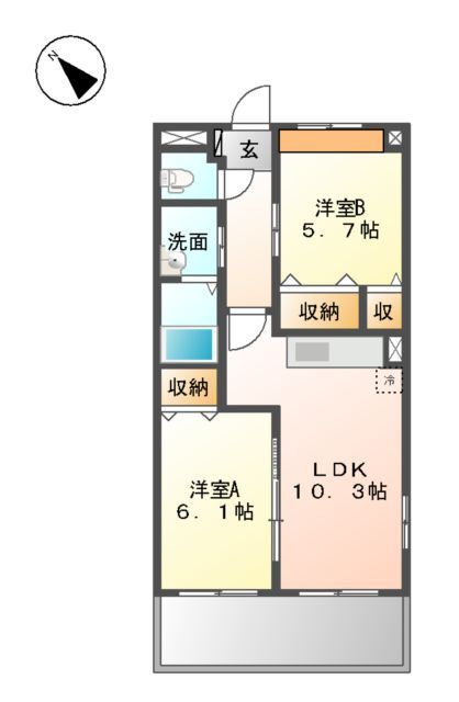 2LDK