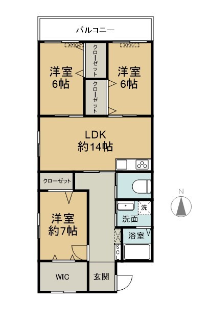 3LDK