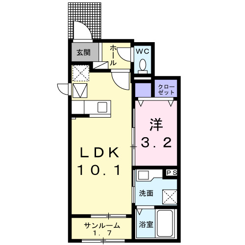 1LDK