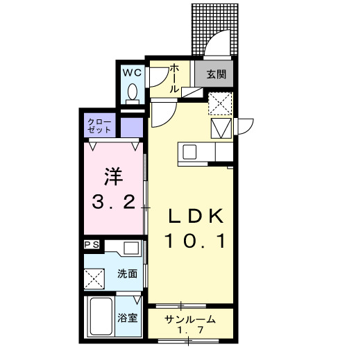 1LDK