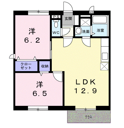 2LDK