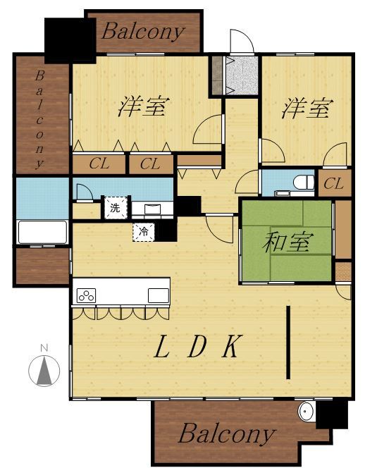 2LDK